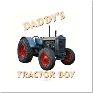 Daddy's tractor boy Posters and Art